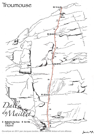 Dalle du Maillet Babylon By Bus