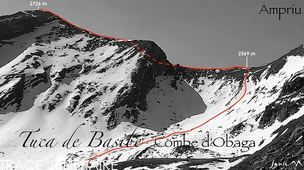 Tuca de Basibé - Trace Itinéraire