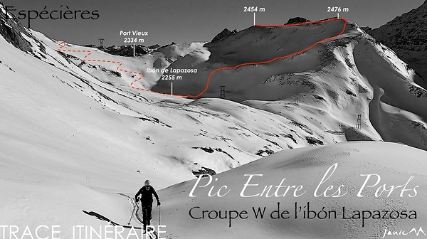 Pic Entre les Ports - Trace Itinéraire