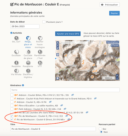 Informations générales