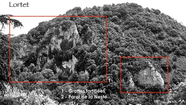 Falaise de Lortet - Grottes & Escalade