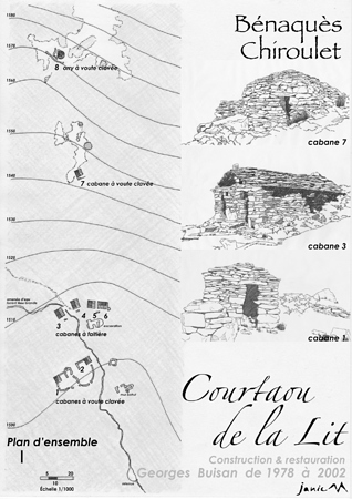 Plan Courtaou de la Lit - Schéma graphique