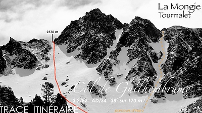 Col Guilhembrume Trace du jour