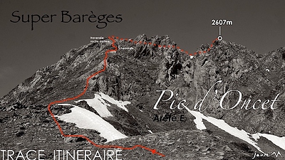 Pic d'Oncet Arête E 746