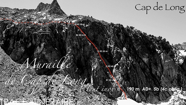 Cap de Long - Tout inox - Trace Itinéraire