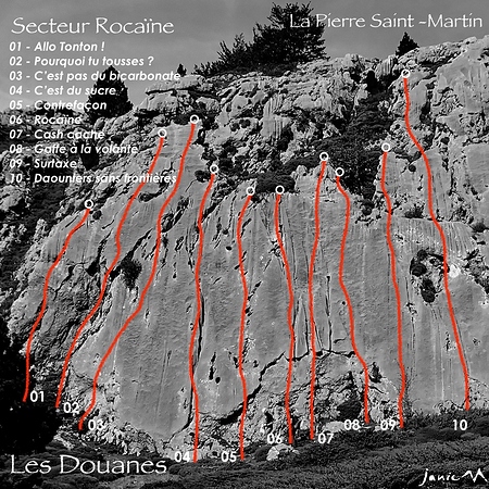 Les Douanes - Secteur Rocaïne