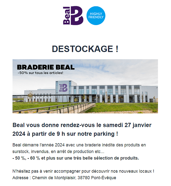 Braderie BEAL