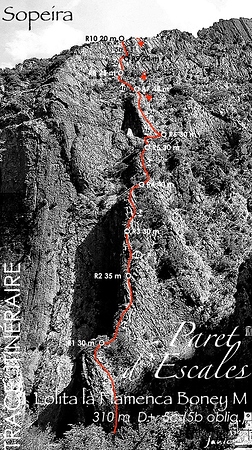 Paret d'Escales - Lolita la Flamenca Boney M - Trace Itinéraire