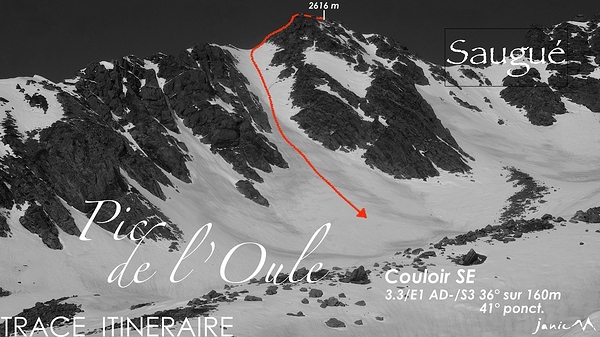 Itinéraire Pic de l'Oule