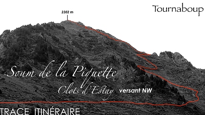 Soum de la Piquette Trace Itinéraire
