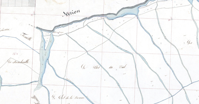 Cadastre 1829 Bonne Pierre