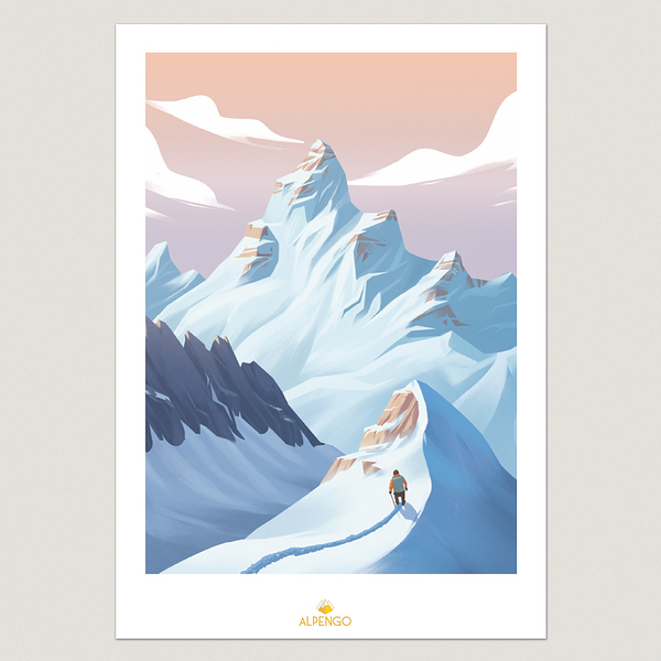illustration_affiche_montagne_alpes_alpinisme