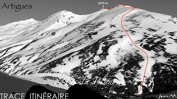 Pène Lounque Taoula Blanque Trace Itinéraire