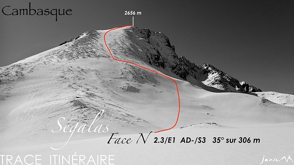 Ségalas Face N Trace Itinéraire