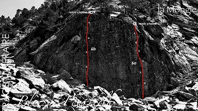 Bloc de Pourteilh - Trace Itinéraire
