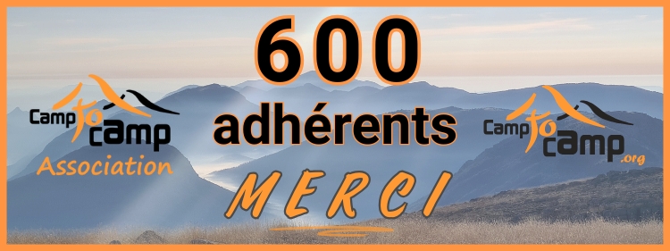 600 adhérents