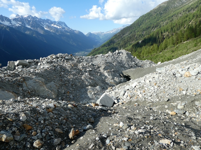 07 le front du glacier au Plateau des Pyramides