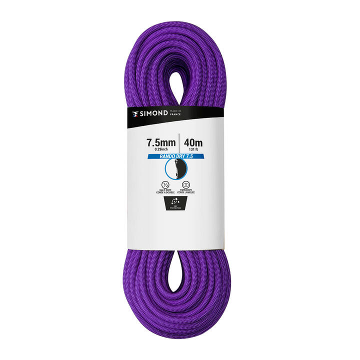 corde-a-double-dry-75-mm-x-40-m-rando-dry-violette