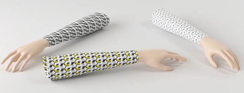 Bras pop cube