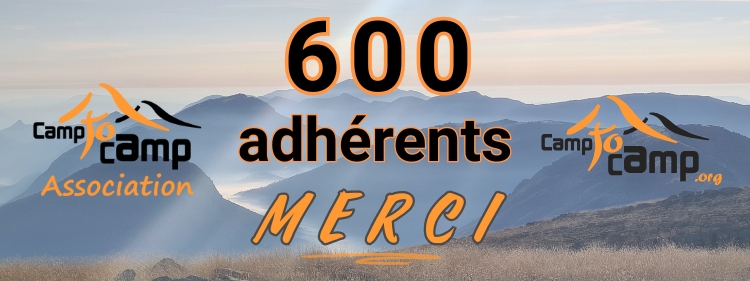 600 adhérents